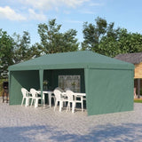 10' x 20' Pop Up Canopy party Tent with 4 Sidewalls , Green -AS Prohibited by 21422743