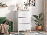 Fabric Storage Drawer Bedroom Dresser, Fabric Dresser for Closet, 3 Fabric Dresser with 46157604