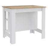 Brooklyn Kitchen Island, Three Concealed Shelves B128P148676