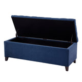 Tufted Top Soft Close Storage Bench B03548182
