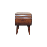 Chestnut Circular Media Unit B182P166635