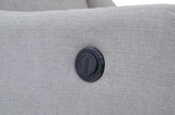 Pronto Power Recliner Oyster Gray Fabric B02257239