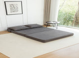 Foldable Sofa Bed Sleeper Lounge Chair with Pillow Floor Mattress Floor Couch with Backrest for W1170P314886