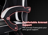 Video Game Chairs for Adults, PU Leather Gaming Chair with Footrest, 360&degSwivel Adjustable Lumbar 79821020