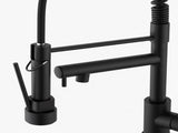 Kitchen Faucet with Pull Down Sprayer, Touch On Single Handle 2- Function Stainless Steel Spring 11278760