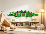 Dinosaur Activity Wall Busy Board, 11 Montessori Sensory Activities, Learning Activity Center for 23302727