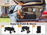 42*22*36inch Black Garden Folding Cart 52903607