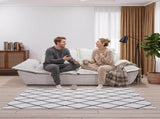 Modern Removable and Washable Cloud Sofa, Deep Seat and Two-seater Sofa for Living Room, Soft W3653P556175