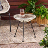 NUSA SIDE TABLE 66627.00WHI