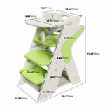 Multi functional Growing Up Dining chair,A high chair suitable for eating and feeding,Adjustable W509P324403