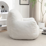 Bean Bag Chair with Filler, Bean Bag Sofa with Tufted Soft Stuffed Filling, Fluffy and Lazy Sofa, W2200P247712