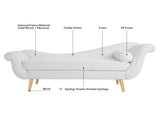 Chaise Lounge with Scroll Arms W68056676