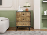 3 Drawer Cabinet, American Furniture,Suitable for bedroom, living room, study W688138033