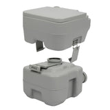 ZNTS 20L Portable Removable Flush Toilet with Double Outlet（Same as 44809271） 40061473