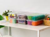 5 Qt. Plastic Storage Bins with Lids, Stackable Storage Containers, Totes, 20Pk 58926254