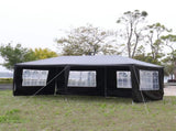 10'x20' Outdoor Party Tent with 6 Removable Sidewalls, Waterproof Canopy Patio 67497602