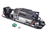 Air Suspension Compressor Pump with Valve Block & Relay Replacement for BMW 5er 535i 550i 7er 740i 20833754