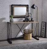 Jodie Rustic Oak & Antique Black Finish Console Table B2726P272319
