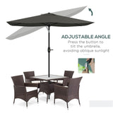 ZNTS Outdoor beach umbrella / Sun Umbrella （Prohibited by WalMart） 47425850