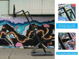 Use for Outdoor Height Adjustable 7.5 to 10ft Basketball Hoop 44 Inch Backboard Portable Basketball 29281952