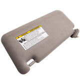 1x Sun Visor GRAY Right Passenger Set Fits for Toyota Venza 09-16 743100T020B1 67312574