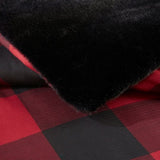 King/Cal King Faux Wool to Faux Fur Down Alternative Comforter Set B035100726