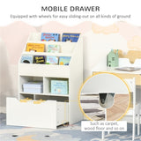 Kids Shelf Book/Storage Cabinet-White 19517984