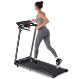 ZNTS NEW Folding Treadmills Walking Pad Treadmill for Home Office -2.5HP Walking Treadmill With Incline MS312896AAB