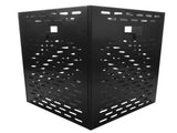 Burn Barrels with Bottom Board for Outside, Thick Burn Case for Yard Waste, Low Smoke Design 74065223