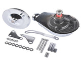 Power Steering Pump and 1 Groove Keyway Pulley with Bracket Kit Fit for Small Block Chevy 265 283 83176925