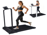 Walking Pad Treadmill with Handle Bar and Adjustable Incline, Compact Portable Treadmills for Home W2031P455220
