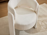 Modern Accent Chair, Contemporary Boucle Fabric Accent Armchair Comfy Upholstered Leisure Single 88763888