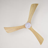 ZNTS 52" Ceiling Fan with Lights Remote Control,Quiet DC Motor 3 Blade Ceiling Fans 6 Speed W1592122611