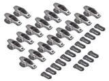 Set of 16 Roller Rocker Arms 1.6 Ratio Replacement for Ford SBF 289 302 351W Stainless Steel 58624614