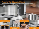 20 Bar Professional Espresso Machine with Milk Frother, Single & Double Shot, ESE Pod Compatible, W1002P292437