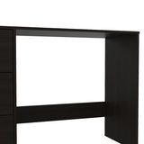 Classic 3 Drawers Writing Desk -Black B20091903