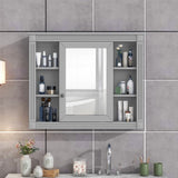 35'' x 28'' Wall Mounted Bathroom Storage Cabinet, Medicine Cabinet, Modern Bathroom Wall Cabinet WF305081AAE