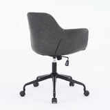 Mid-Century Modern Office Chair,Rolling Swivel Height Adjustable Ergonomic Chair with W1143P173516