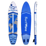 ZNTS Inflatable Stand Up Paddle Board 11'x34"x6" With Accessories W1440P192394