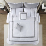 King 8 Piece Embroidered Comforter Set B035128741