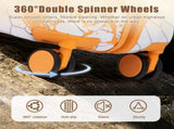 28 Inch PC Spinner Wheel Luggage, Carry on Suitcase, With Printed pattern and Combination Lock W2787P487193