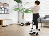 Mini Full Body Stepper - Resistance Bands Included, Adjustable Intensity, LCD Tracker 10781307