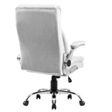 ZNTS Swivel Office Room Chair Executive Desk Chair Velvet W1403P181194