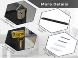 24" x 32" Jersey Frame Display Case, UV-Resistant Jersey Shadow Box with 2 Keys, Hanger, Black 22005560