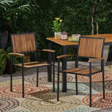 BRIDGET WOOD AND METAL CHAIR 63338.00