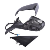 Left Side Driver Side Mirror Power Folding Black Fit for Tesla Model 3 M3 2017-2023 4-Door ABS 29483688