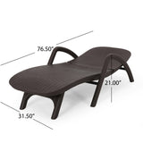 MIKAEL CHAISE LOUNGE 68020.00DBRN