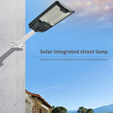 ZNTS Solar Street Lights Outdoor, Parking Lot Lights with 109PCS LED Beads , IP65 Waterproof Solar Flood W1592P189983