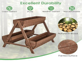 44" Wooden elevated garden bed 44187449