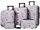 Luggage Sets New Model PC 5pcs, Hardside Lightweight Durable 20